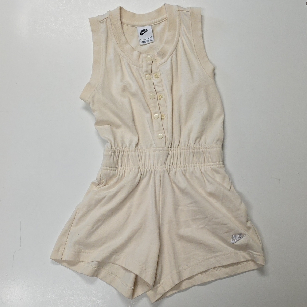 Nike Cream Jumpsuit Relaxed Fit